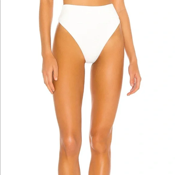 White Rib Beach Riot Swimsuit - Picture 6 of 6